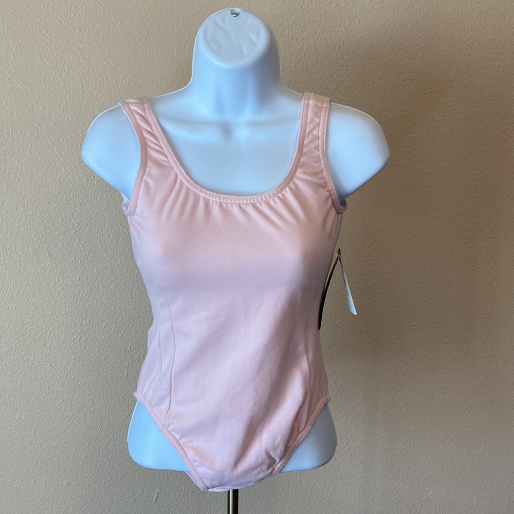 Bloch Tank Pink Darted Ladies Pink Ballet Leotard Petite & Small
